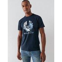 Belstaff Blur Graphic T-Shirt - Navy