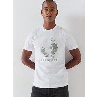 Belstaff Blur Graphic T-Shirt - White