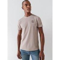 Belstaff Curator Pique T-Shirt - Light Beige