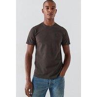 Belstaff Curator Pique T-Shirt - Dark Khaki