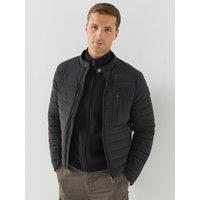 Belstaff Mens Lightweight Padded Stretch Jacket - Black