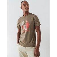 Belstaff Blur Graphic T-Shirt - Green