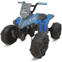 Zinc Light-Up Electric Atv Ride-On Quad