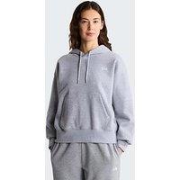 The North Face Women'S Tnf Essential Simple Dome Boxy Oversized Hoodie - Tnf Pale Grey Heather