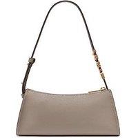 Dkny Avril Top Zip Shoulder Bag - Grey