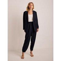 Mint Velvet Navy & Balloon Trouser - Blue