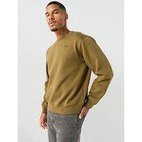 The North Face Mens Essential Simple Dome Relaxed Crew Sweat - Green