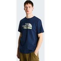 The North Face Mens Mountain Line Graphic T-Shirt - Navy