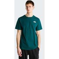 The North Face Mens Mountain Sketch Graphic T-Shirt - Green