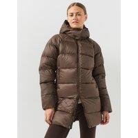 The North Face Womens Hydrenalite City 600 Fill Hooded Parka - Brown
