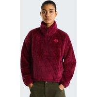 The North Face Womens Osito Evolve 1/2 Zip Fleece - Burgundy