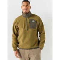 The North Face Mens Yumiori Off Peak 1/2 Zip Fleece - Green