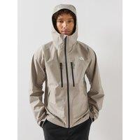 The North Face Mens Valley Hooded Full Zip Waterproof Jacket - Beige