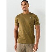 The North Face Mens Evolution Simple Dome T-Shirt - Green