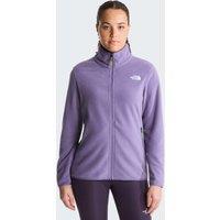 The North Face Womens Glacier Full Zip High Neck Fleece Jacket - Purple