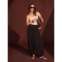 Mint Velvet Brown Jersey Balloon Trouser