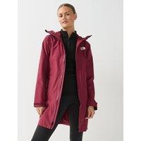 The North Face Womens Dryvent Hikesteller Parka - Burgundy
