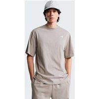 The North Face Men'S Oversized Cotton Simple Dome T-Shirt - Beige