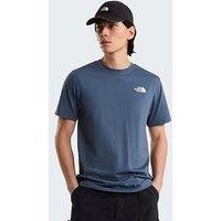 The North Face Mens Evolution Box - T-Shirt - Blue