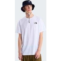The North Face Mens Vertical Back Logo Graphic T-Shirt - White