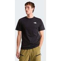 The North Face Mens Box Nse Celebration Graphic T-Shirt - Black