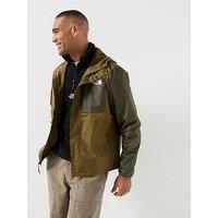 The North Face Mens Nuketo Lightweight Hooded Full Zip Jacket - Green