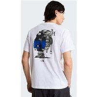 The North Face Unisex Gear Up Get Out Graphic T-Shirt - Tnf White
