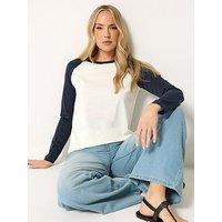 Long Tall Sally Raglan T-Shirt - Blue