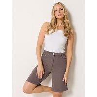 Long Tall Sally Bermuda Short - Brown