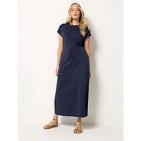 Long Tall Sally Twist Front Midaxi Dress - Blue