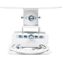 Optoma Ocm818B - White Universal Flush Ceiling Mount For Standard Ceilings