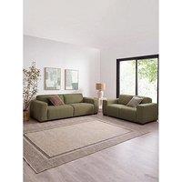 Michelle Keegan Home Cortes 3 + 2 Seater Sofa Set (Buy & Save!) - Fsc Certified