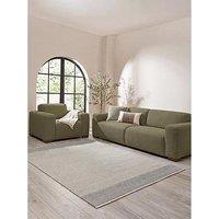 Michelle Keegan Home Cortes 3 Seater Sofa & + Armchair (Buy & Save!) - Fsc Certified