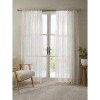 The Very Collection Slot Top Voile Pair 55X72