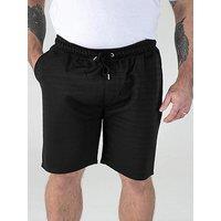 D555 Stretch Jacquard Elasticated Waist Shorts