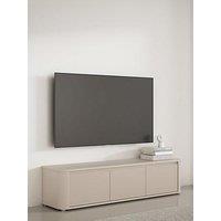 Tyndall Tv Unit - Sand/Oak - Fits Up To 75 Inch