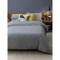 Orla Kiely Tiny Stem Pillowcase Pair- 50Cm X 75Cm- Whale Blue