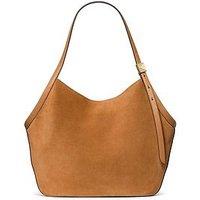 Kate Spade New York Deco Suede Tulip Tote - Brown
