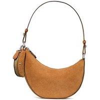 Kate Spade New York Duo Suede Mini Shoulder Bag - Brown