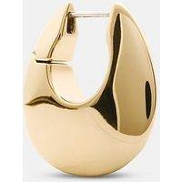 Kate Spade New York Womens Duo Ks Closure Three-Way Hoop Earrings - Gold