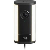 Ring Spotlight Cam Pro (2Nd Gen) Retinal 4K Outdoor Security Camera - Plug-In - Black - (Newest Gen)