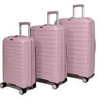 Rock Luggage Oslo Pink 3Pc Set