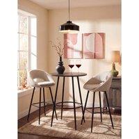 The Very Collection Dahlia 70Cm High Bar Table & 2 Aurelia Bar Stools - Fsc Certified