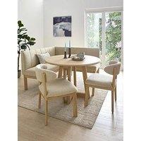 The Very Collection Hallie Corner Compact Dining Set With 2 Hallie Dining Chairs - Fsc Certified