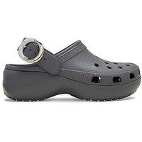 Crocs Classic Platform Buckle - Carbon