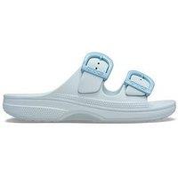Crocs Saturday Enamel Buckle Sandal - Vapor Ice
