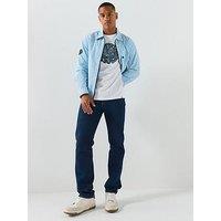 Pretty Green Men'S Heaton Overshirt - Blue