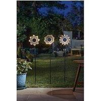 Smart Solar Bloomline Stake Light, 3 Pack