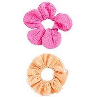 Mango Girls 2-Pack Of Scrunchies - Pink