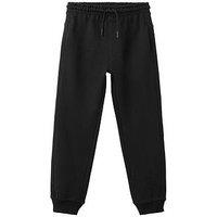 Mango Boys Basic Joggers - Black